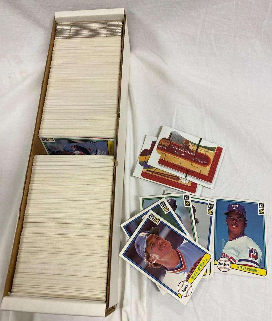 1982 Donruss Baseball Card Complete Set Cal Ripken Jr. (1 of 4)