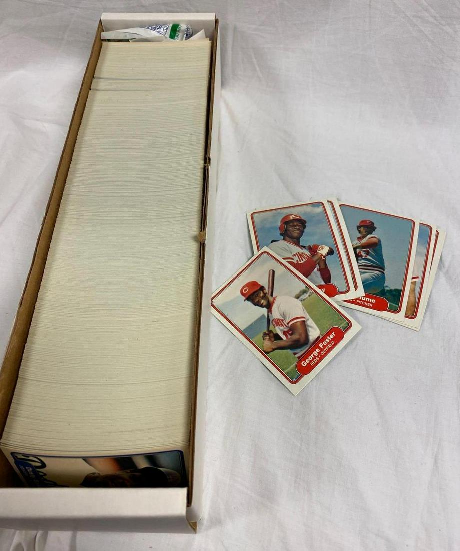 1982 Fleer Baseball Card Complete Set Cal RIpken Jr. (1 of 4)