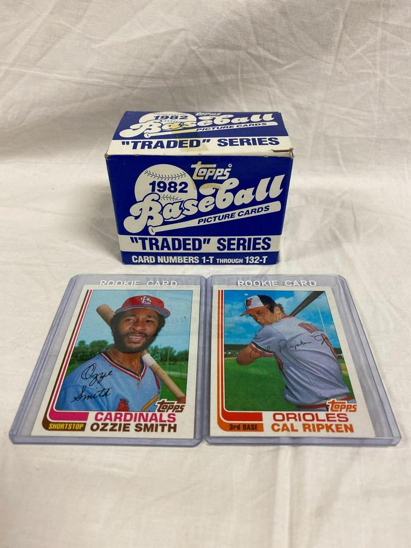 1982 Topps Traded Baseball Card Set w/ Cal Ripken (1 of 5)