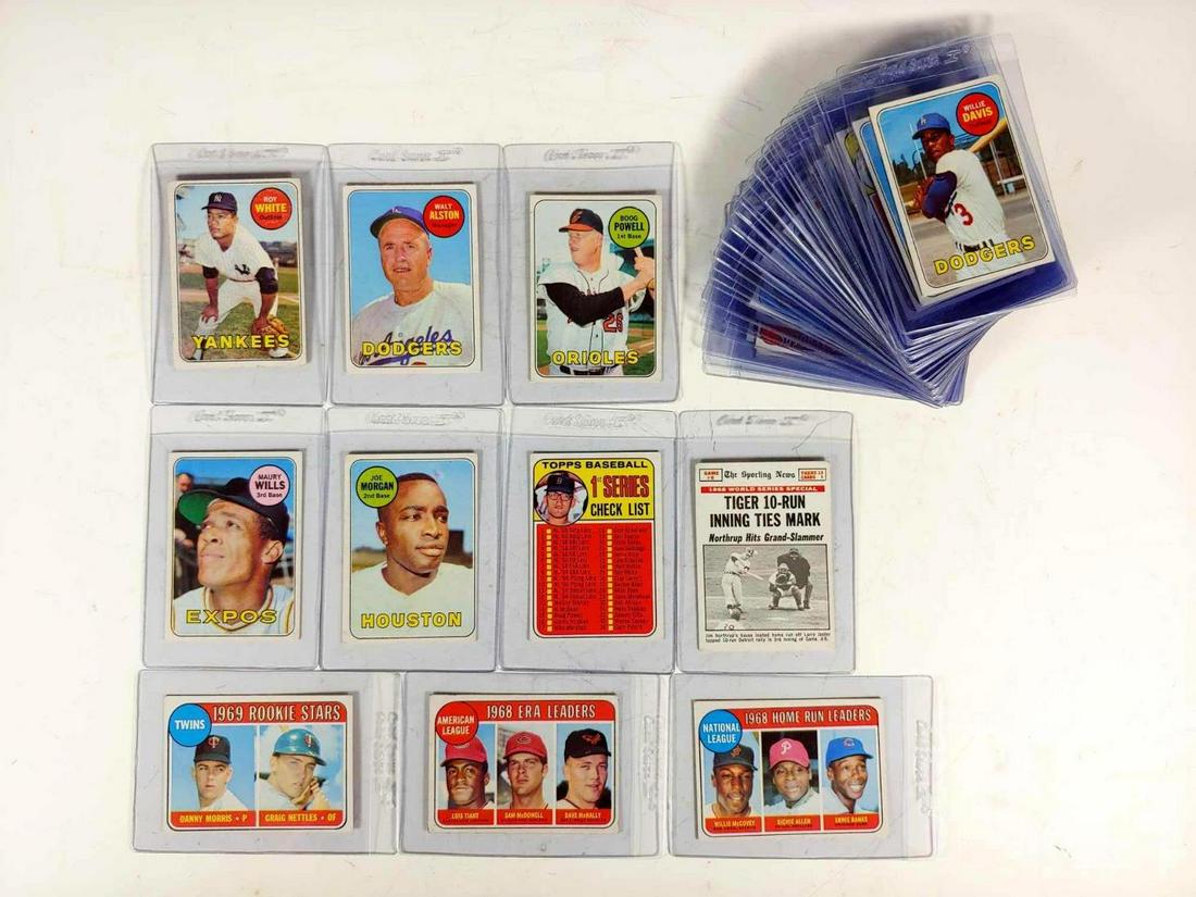 1969 Topps Baseball Card Lot (50) (1 of 12)
