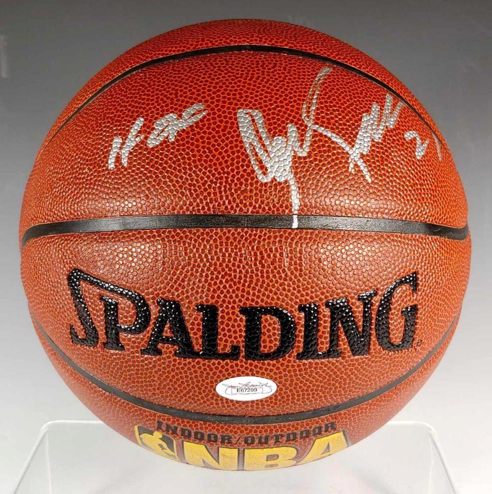 Dominique Wilkins Autographed Basketball JSA (1 of 6)