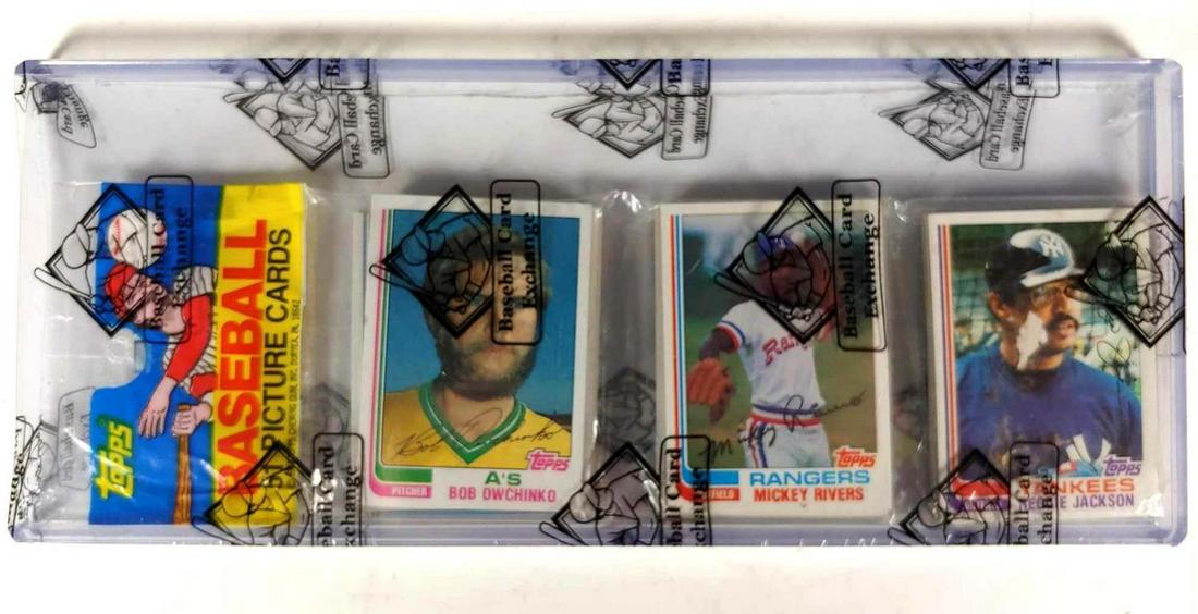 1982 Topps Baseball Unopened Rack Pack BCE (1 of 6)
