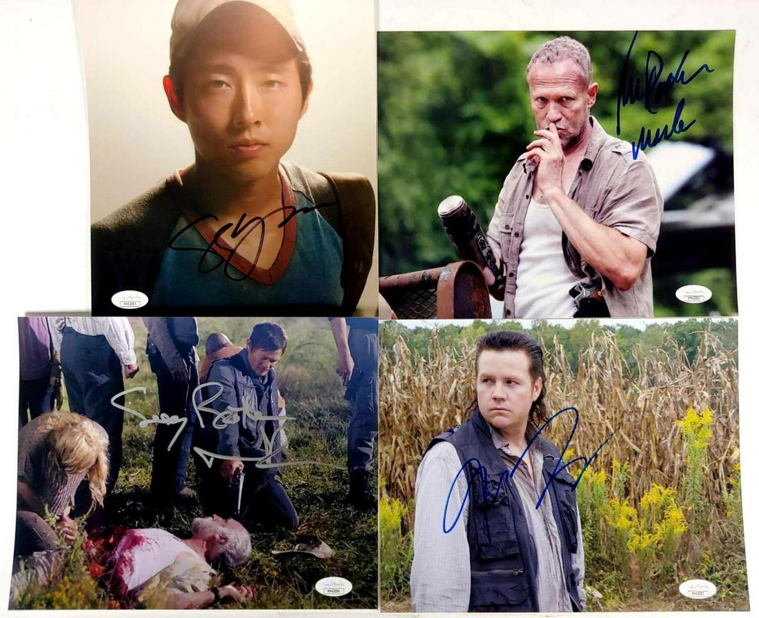 The Walking Dead Autographed 8"x10" Photos with (1 of 13)