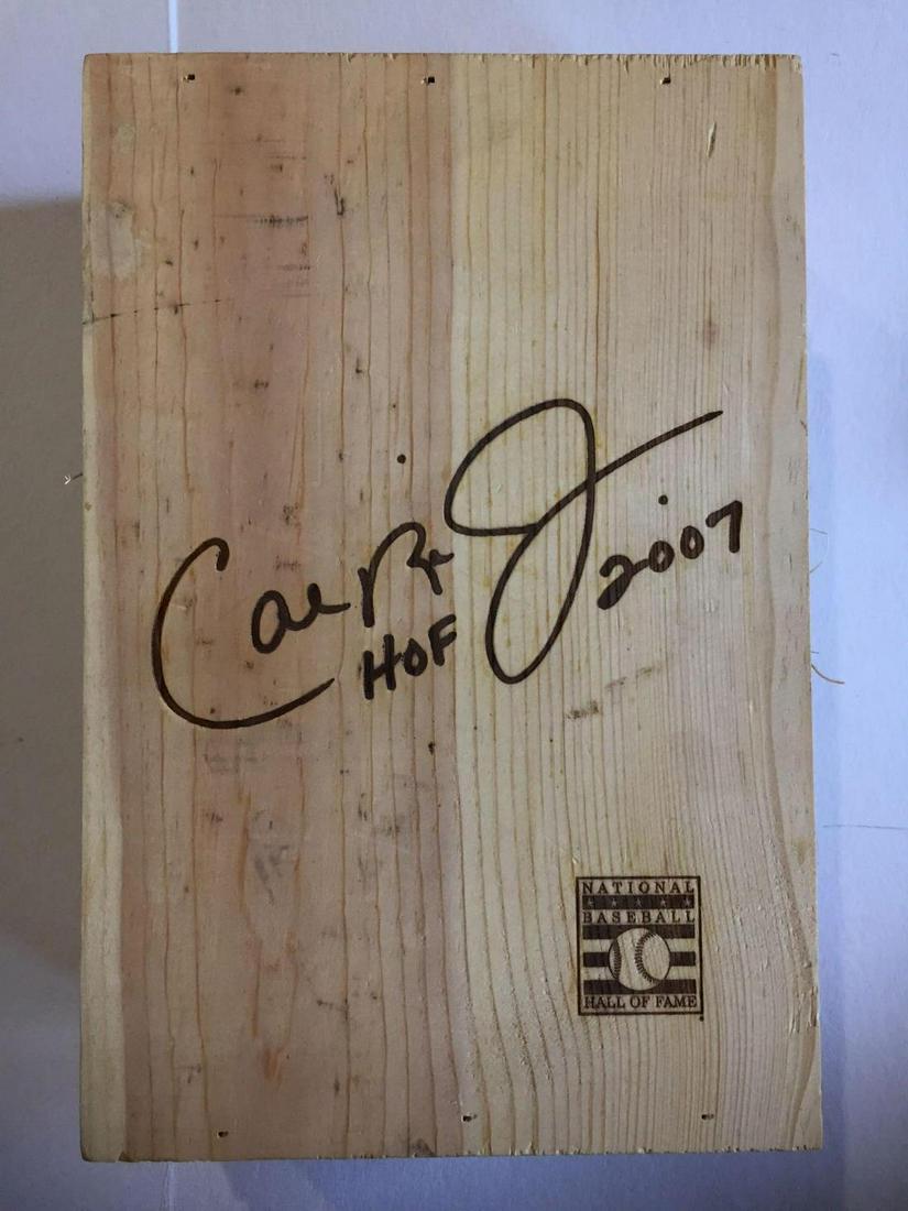 2007 Cal Ripken Jr. HOF Cast Iron Plaque LE #0126/2632 (1 of 6)