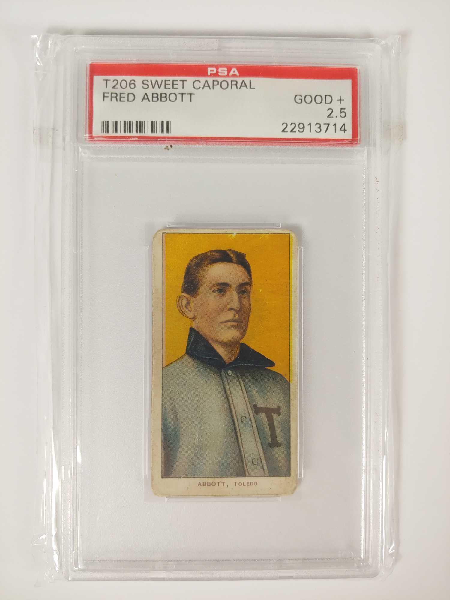 T206 Fred Abbott PSA 2.5 Sweet Caporal (1 of 4)