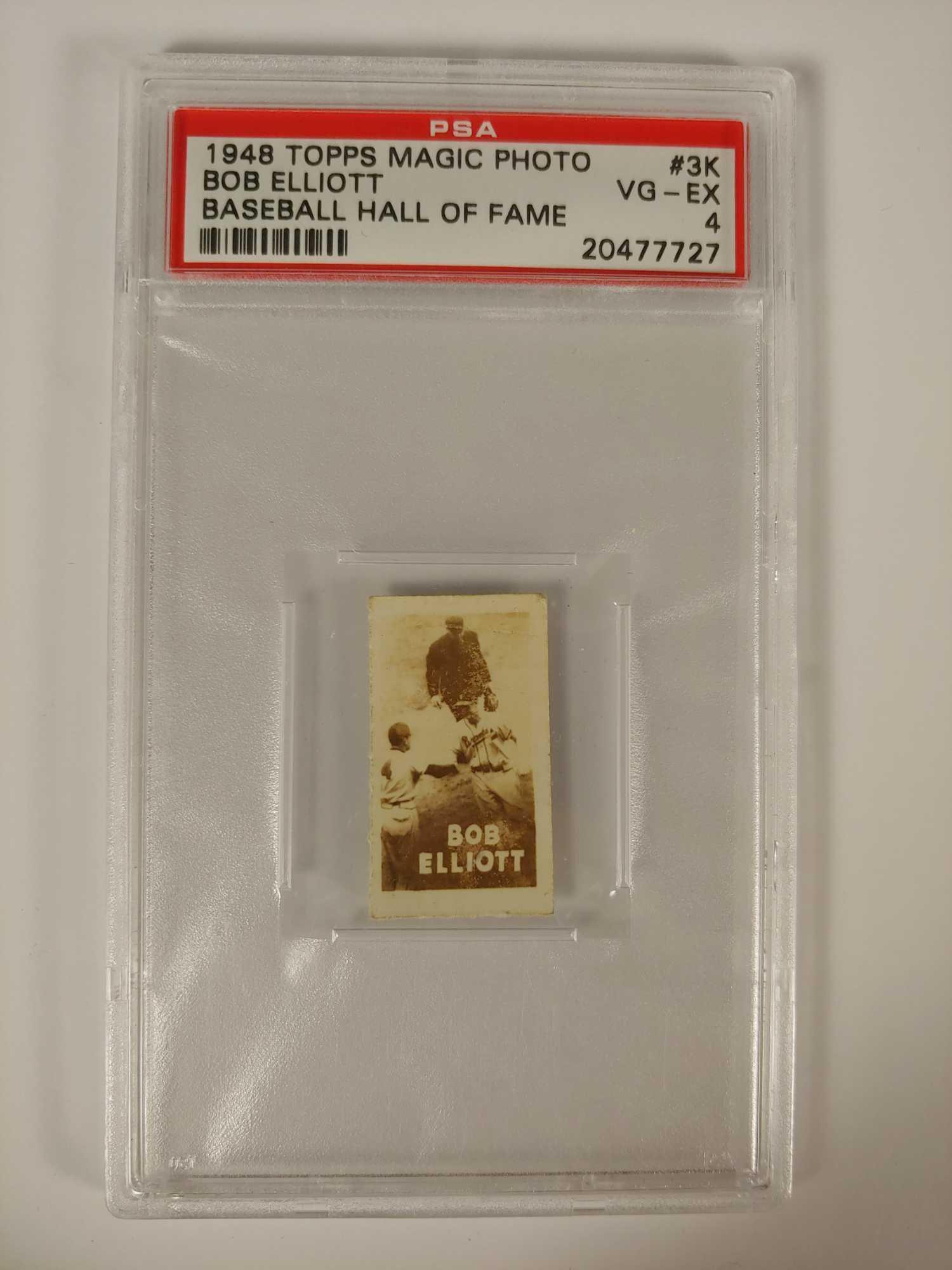 1948 Topps Magic Photo Bob Elliott PSA 4 (1 of 5)