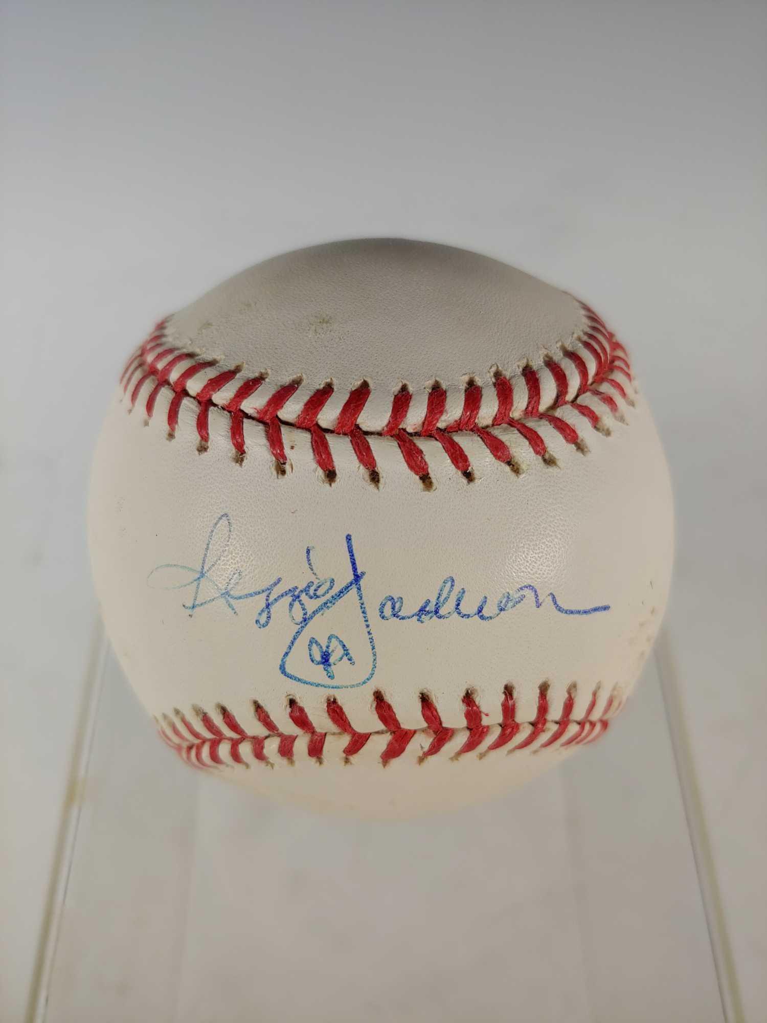 Reggie Jackson Autographed Baseball (1 of 5)