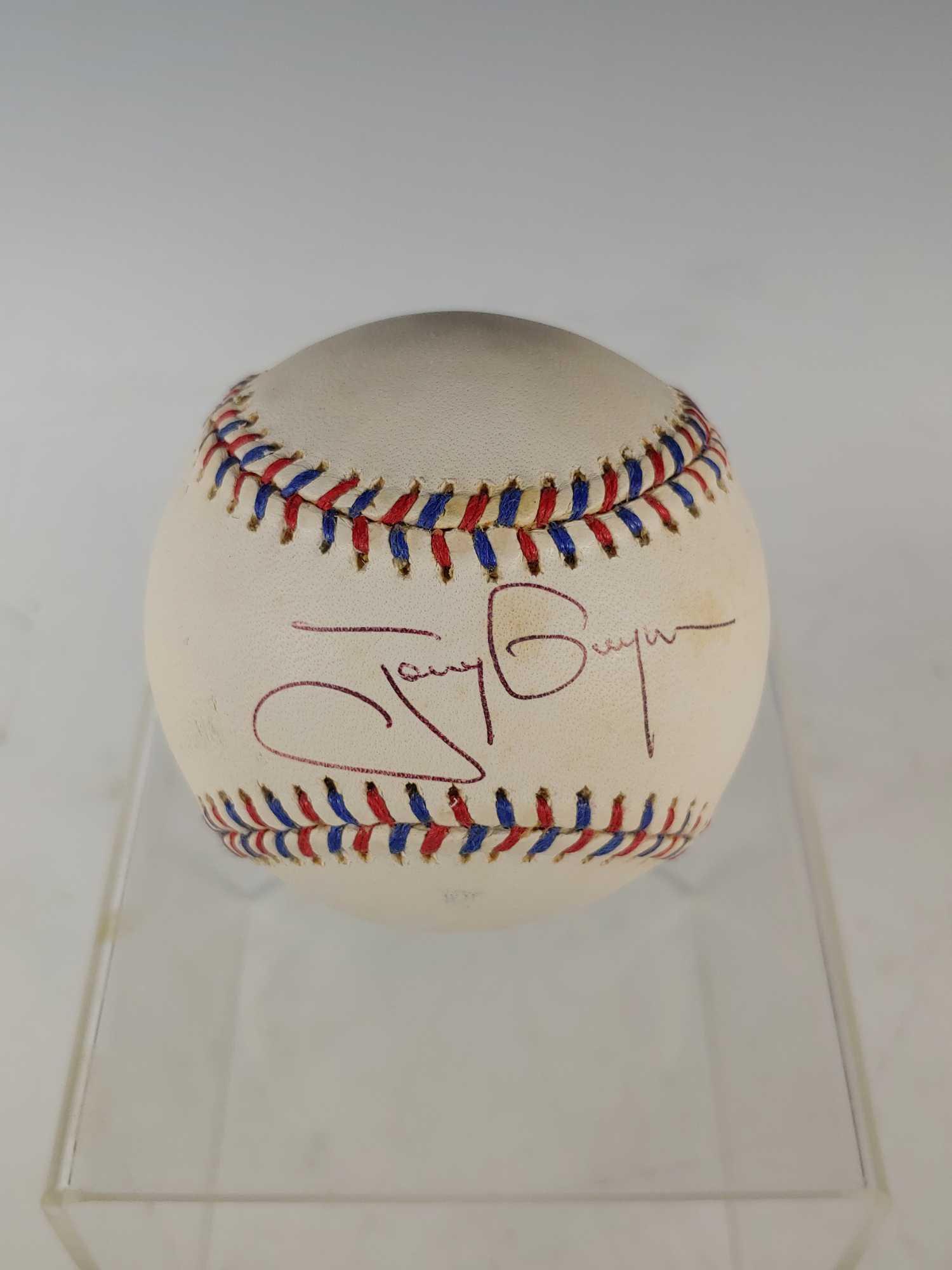 Tony Gwynn Signed 1995 All-Star Ball + 3000 Hit (1 of 10)