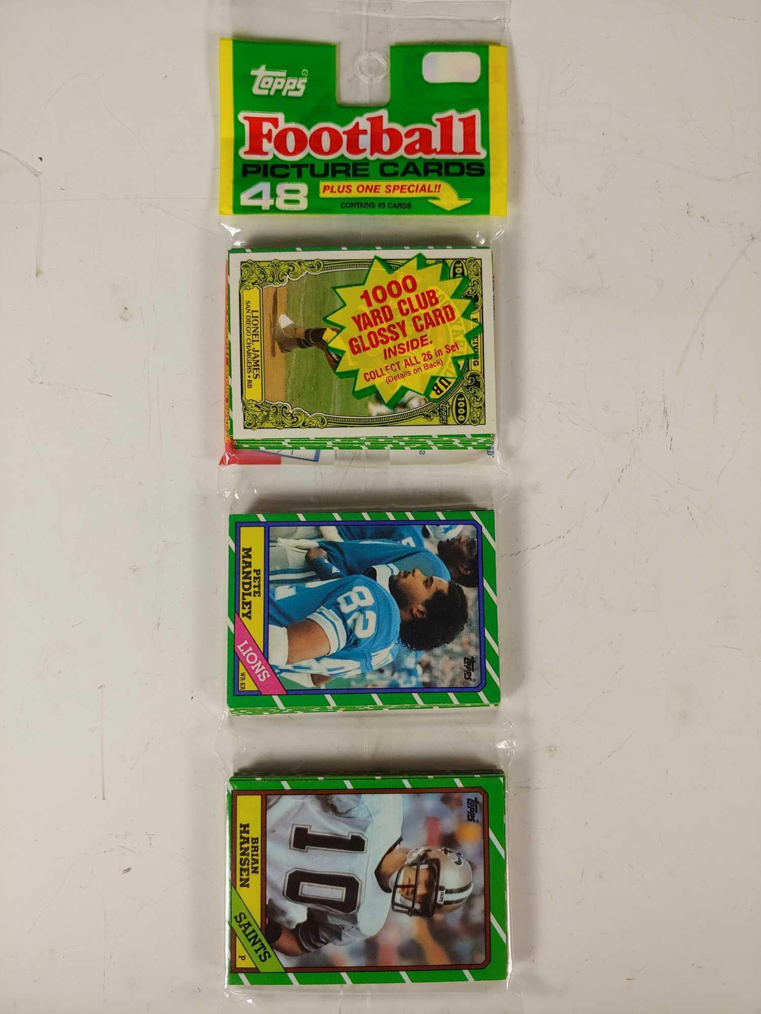 1986 Topps Football Unopened Rack Pack (1 of 5)