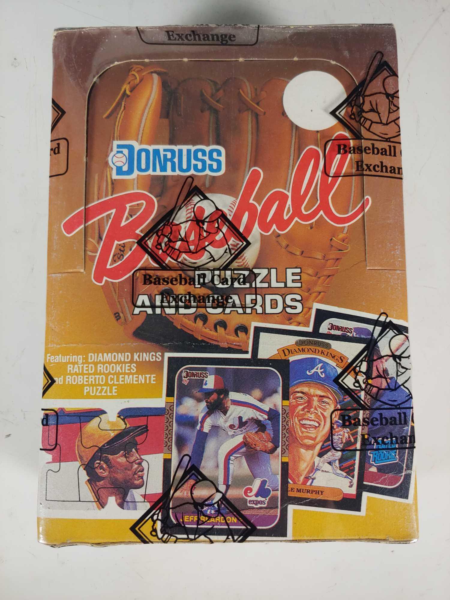 1987 Donruss Unopened Wax Box BBCE (1 of 6)
