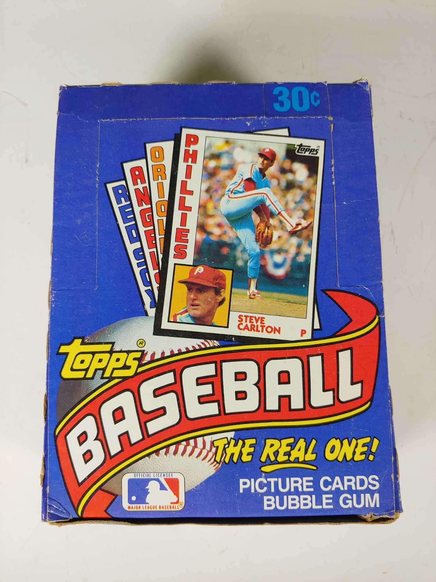 1984 Topps Baseball Unopened Wax Box (1 of 6)