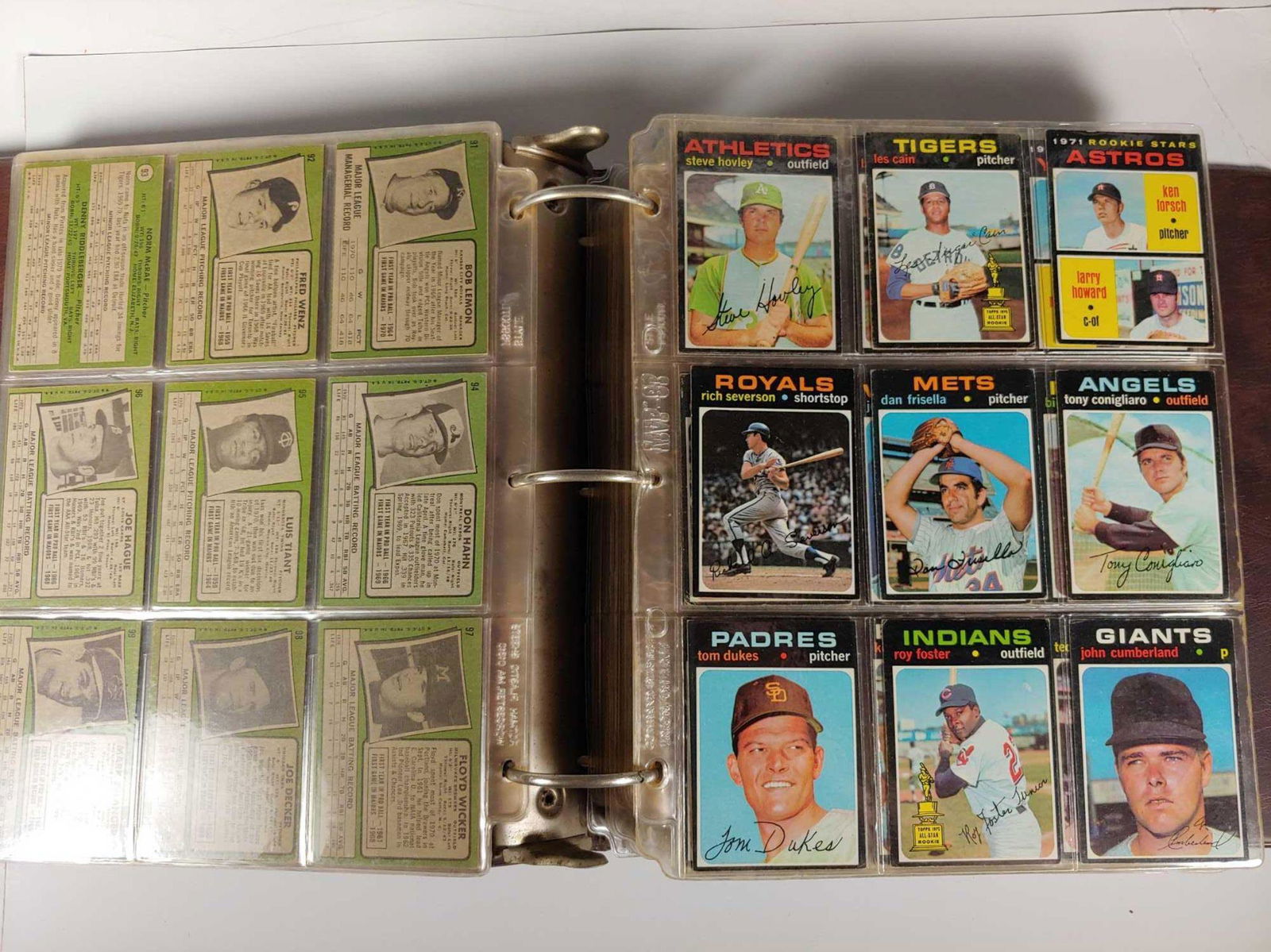 1971 Topps Baseball Card Set Starter w/ Munson (1 of 7)