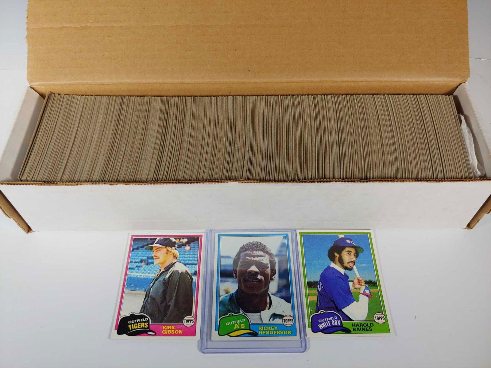 1981 Topps Baseball Card Complete Set (1 of 8)