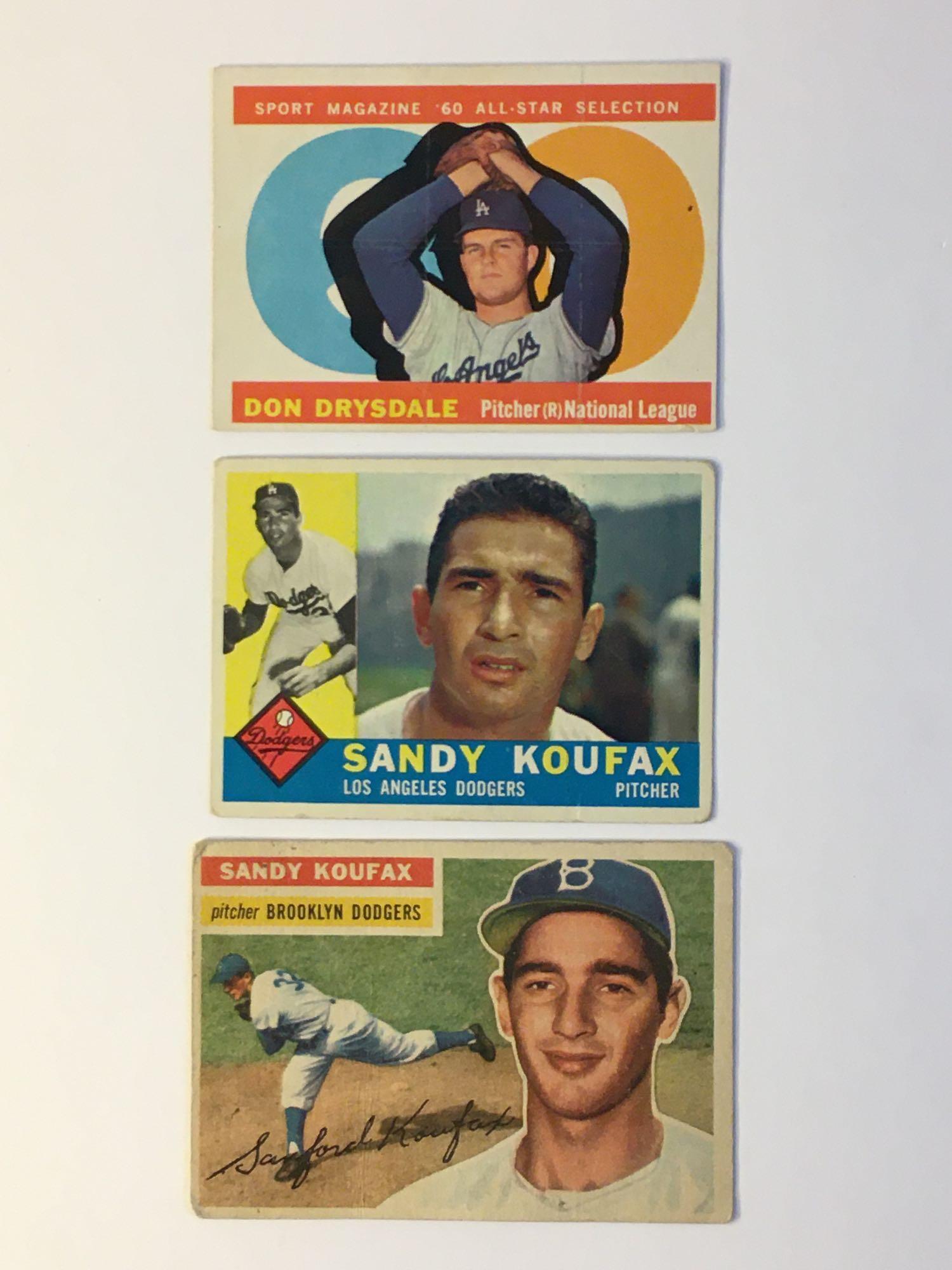 Sandy Koufax 1956 Topps Second Card +++ (1 of 6)