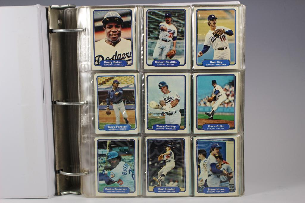 1982 Fleer Baseball Card Set w/ Ripken PSA 8 (1 of 9)