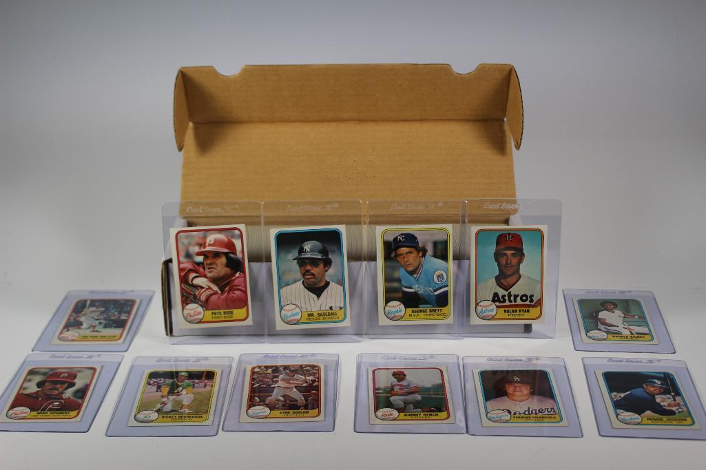 1981 Fleer Baseball Card Complete Set (1 of 13)