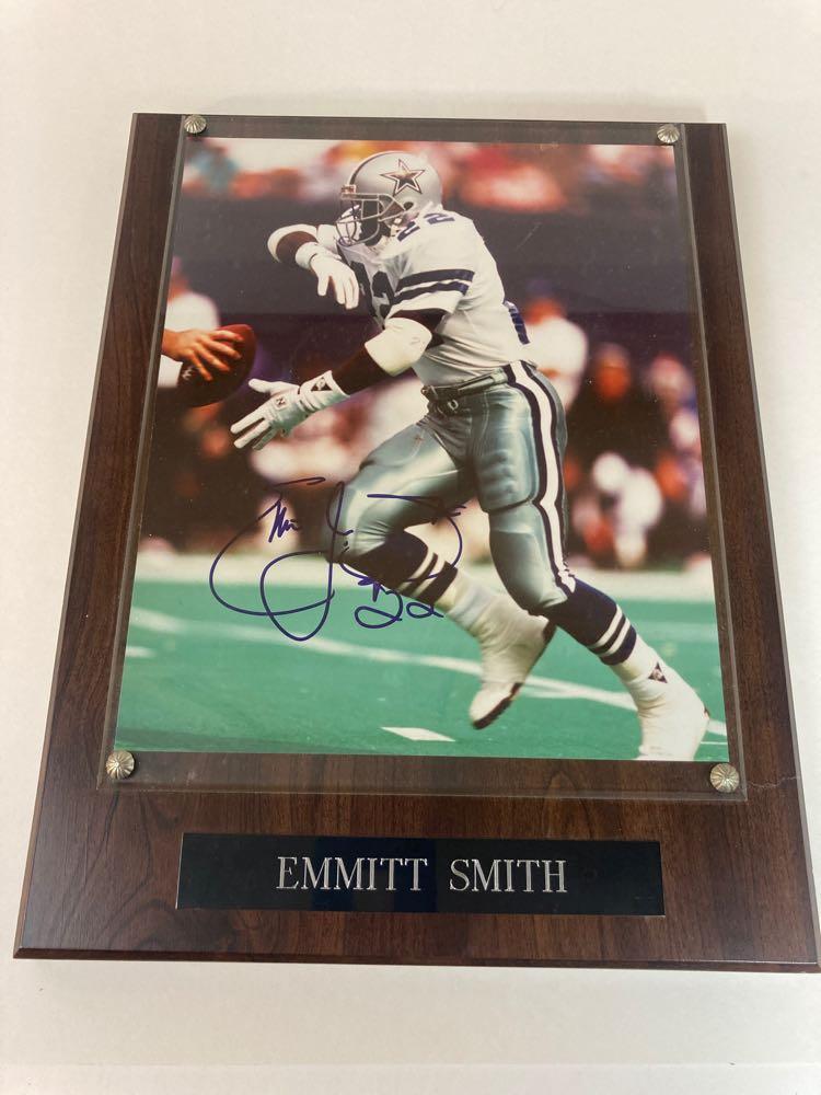 Emmitt Smith Autographed Photo Cowboys (1 of 3)