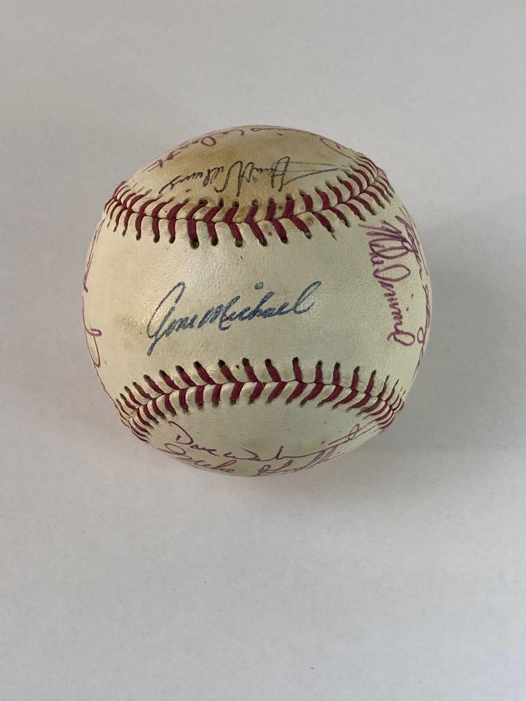 1979 Columbus Clippers Team Signed Baseball (1 of 6)