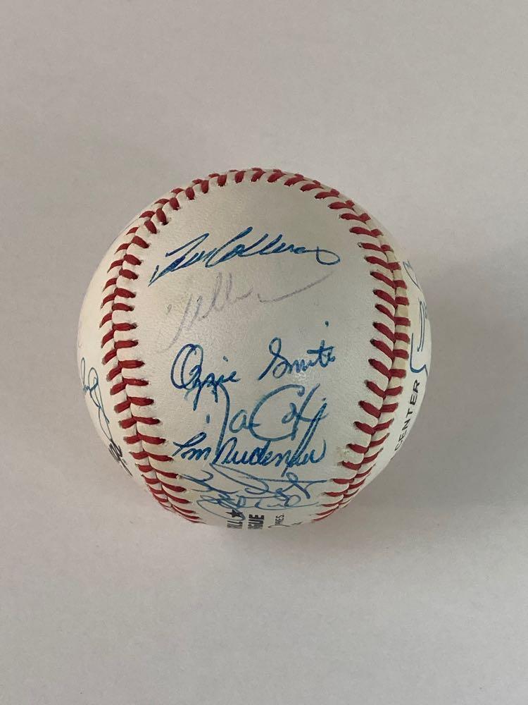 1988-90 St. Louis Cardinals Team Signed Baseball (1 of 6)