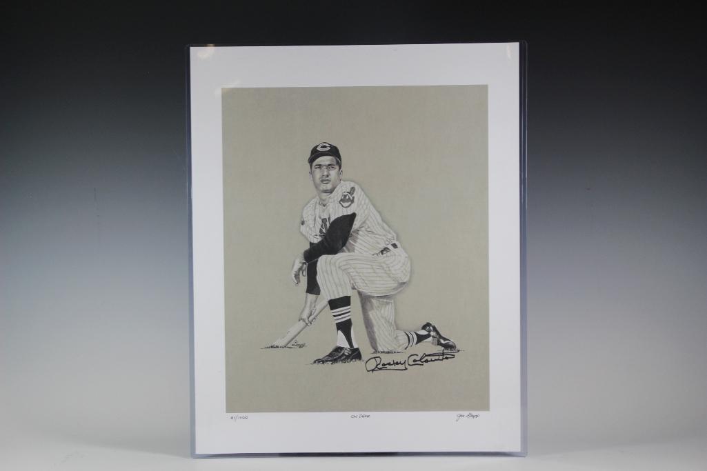 Rocky Colavito Autographed 16x20 Lithograph (1 of 11)
