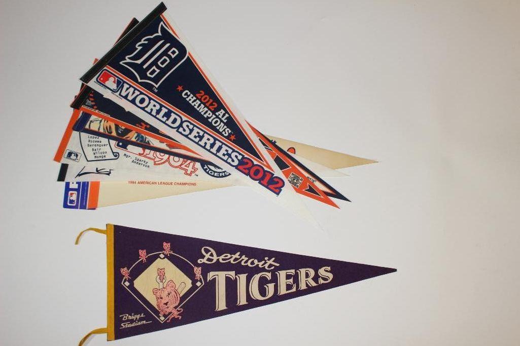 Important Detroit Tigers Pennant Collection (1 of 14)