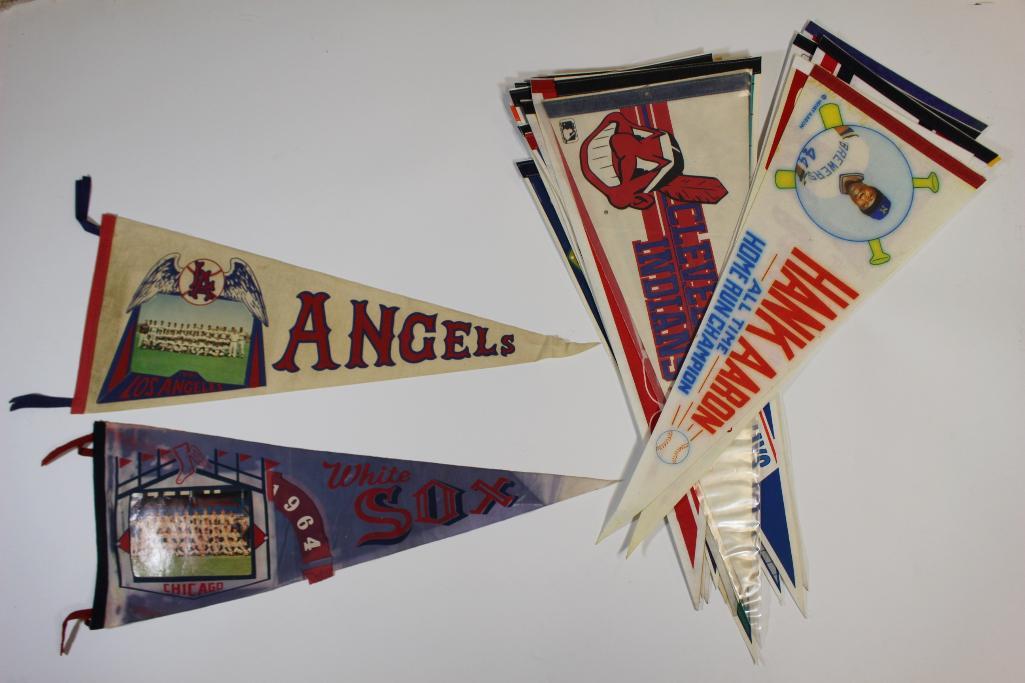 Vintage MLB Pennant Collection (1 of 7)