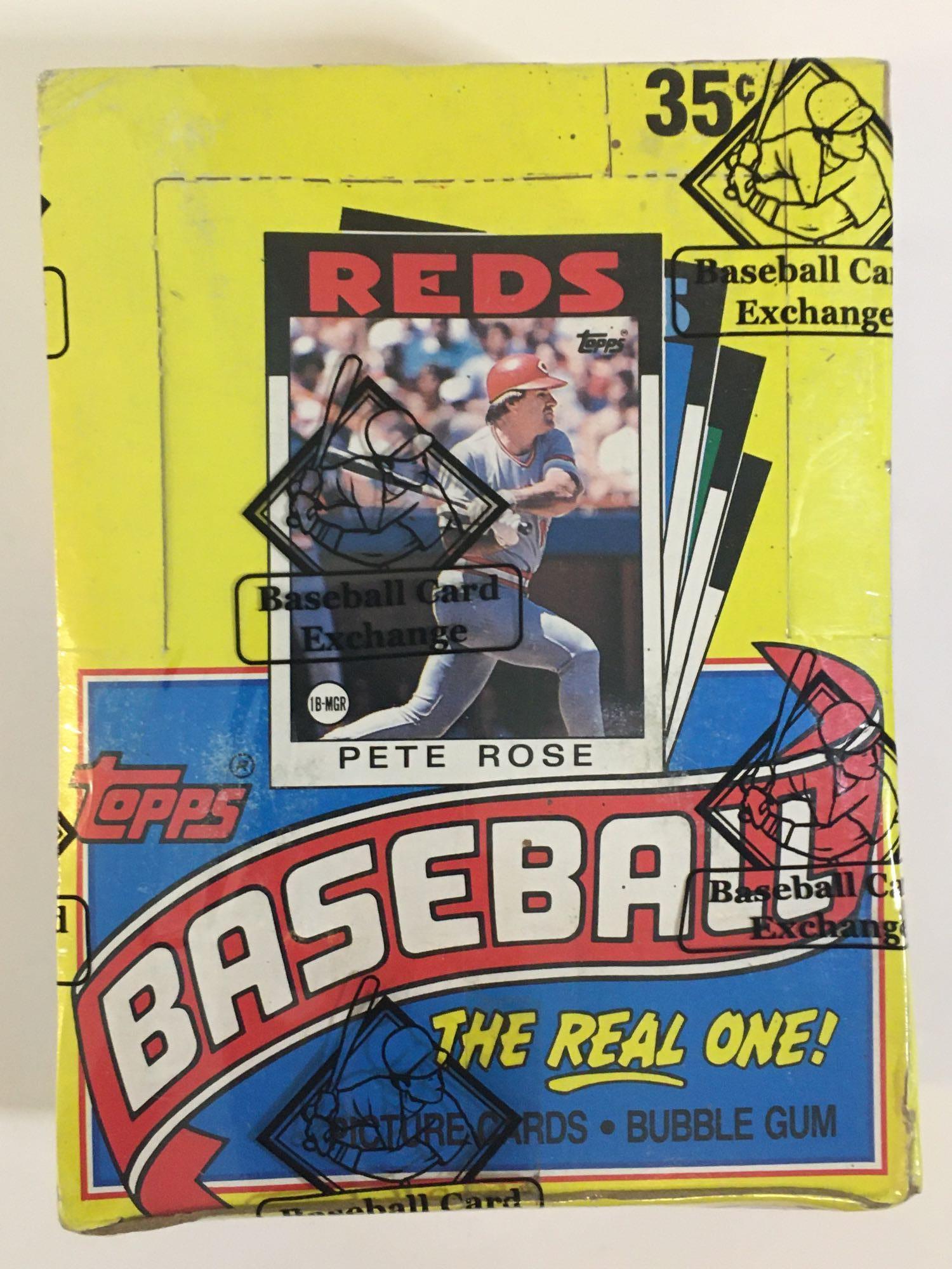 1986 Topps Baseball Card Unopened Wax Box BBCE (1 of 1)