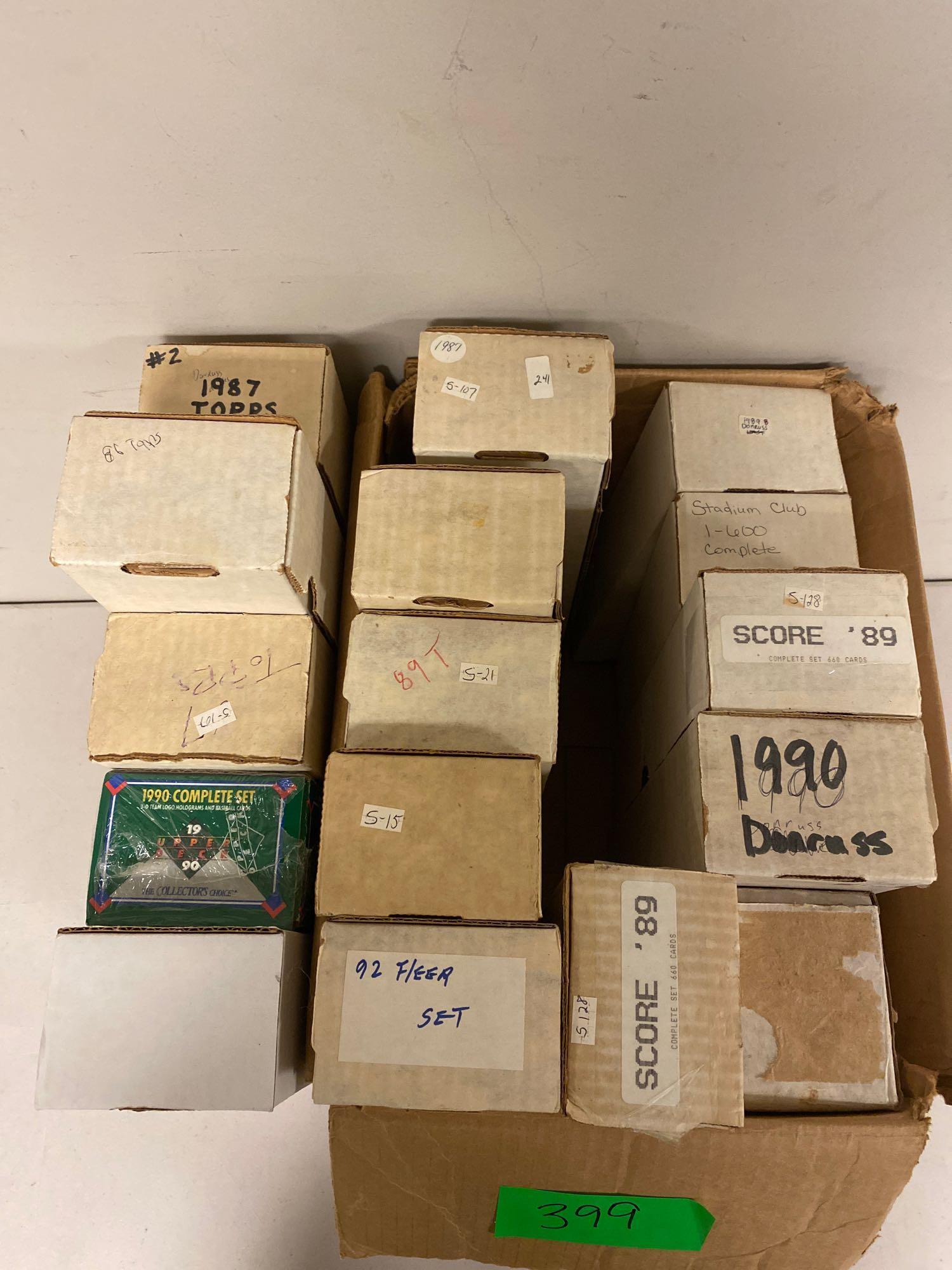 1990 era Sports Card/Set Starter Collection (1 of 5)