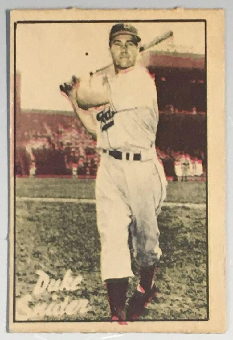 1952 Berk Ross Duke Snider Brooklyn Dodgers: EXMT card is 90/10 centering.