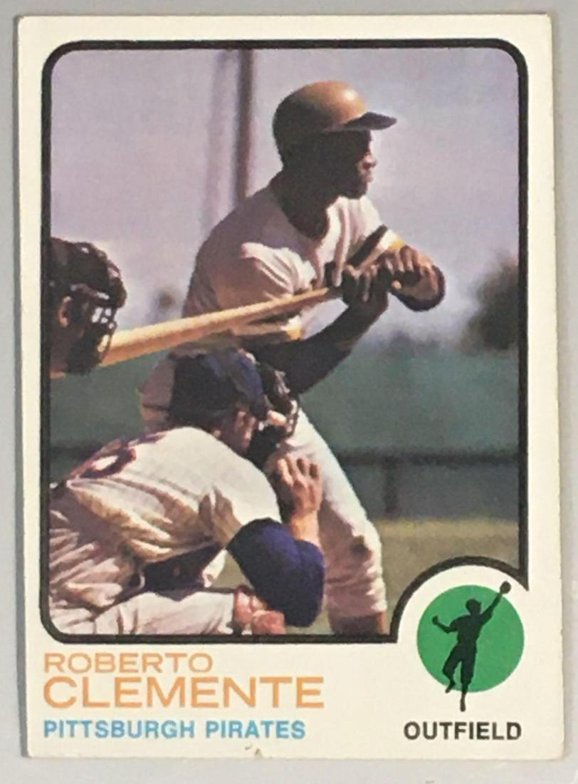 1973 Topps #50 Roberto Clemente: EX card of Clemente.