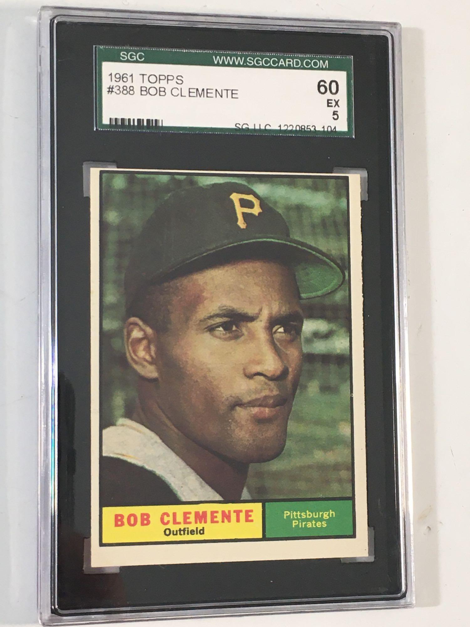 1961 Topps #388 Bob Clemente SGC 60 (1 of 6)