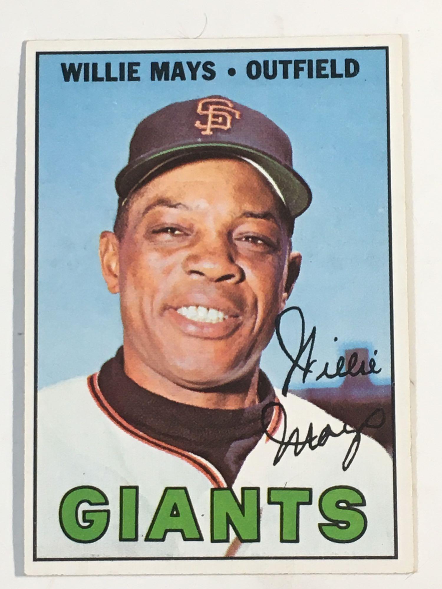 1967 Topps #200 Willie Mays EXMT (1 of 6)