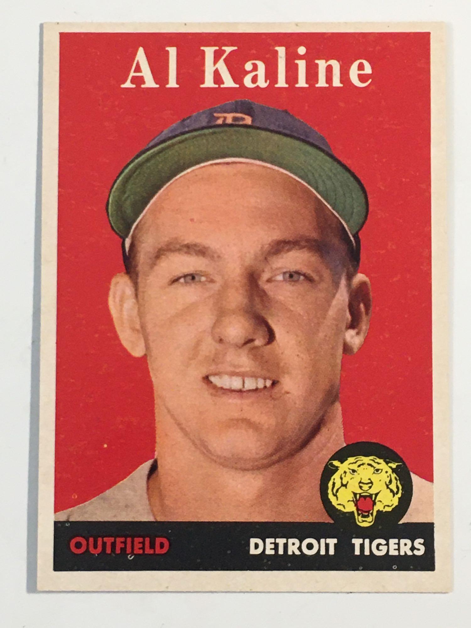 1958 Topps #70 Al Kaline Detroit Tigers (1 of 6)