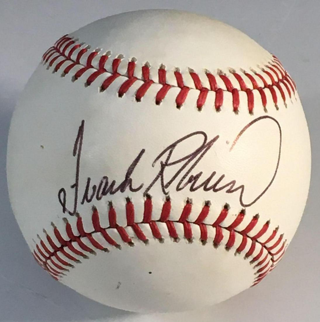 Frank Robinson Autographed Baseball (1 of 9)