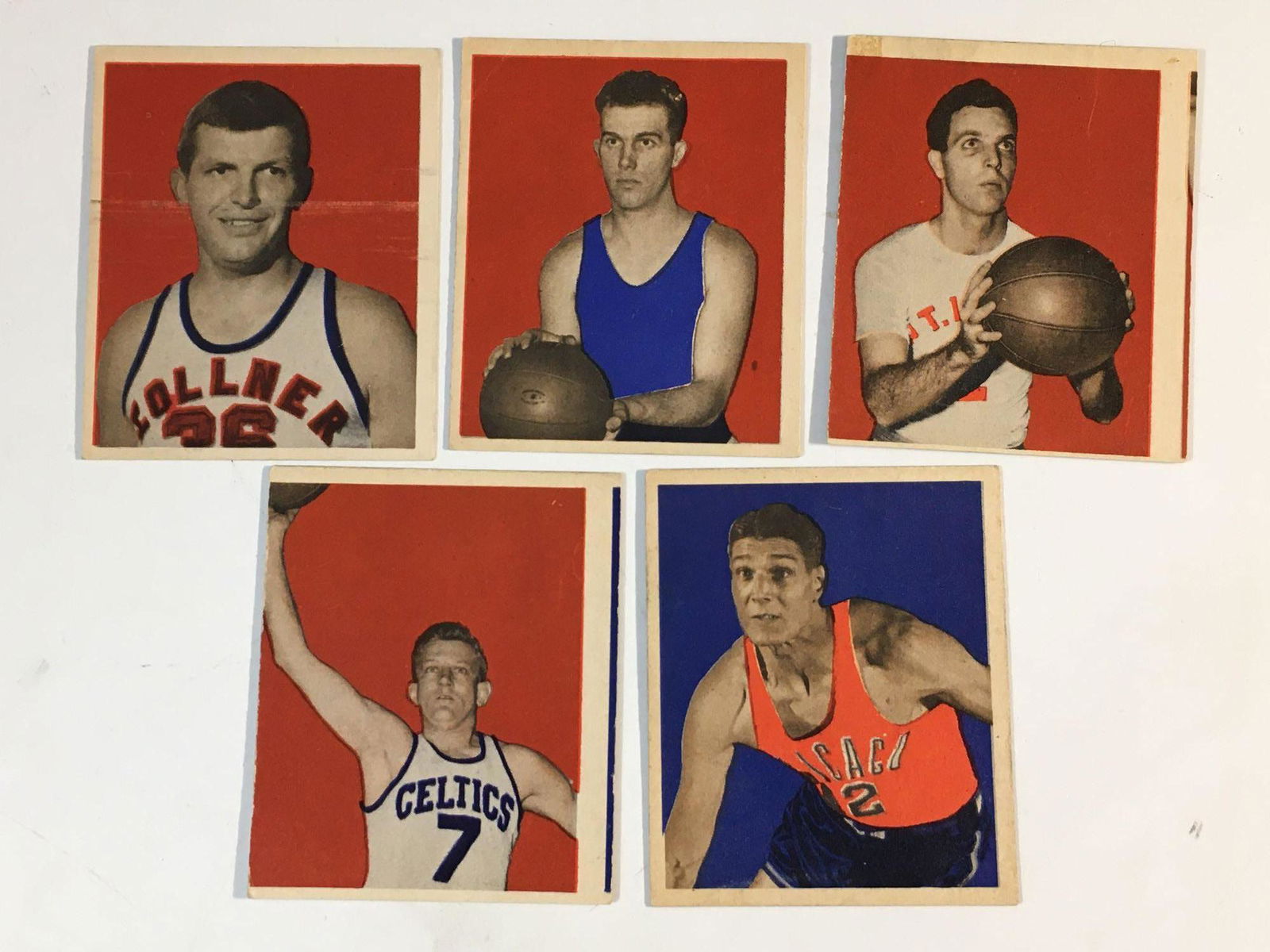 1948 Bowman Basketball Cards (5) (1 of 12)