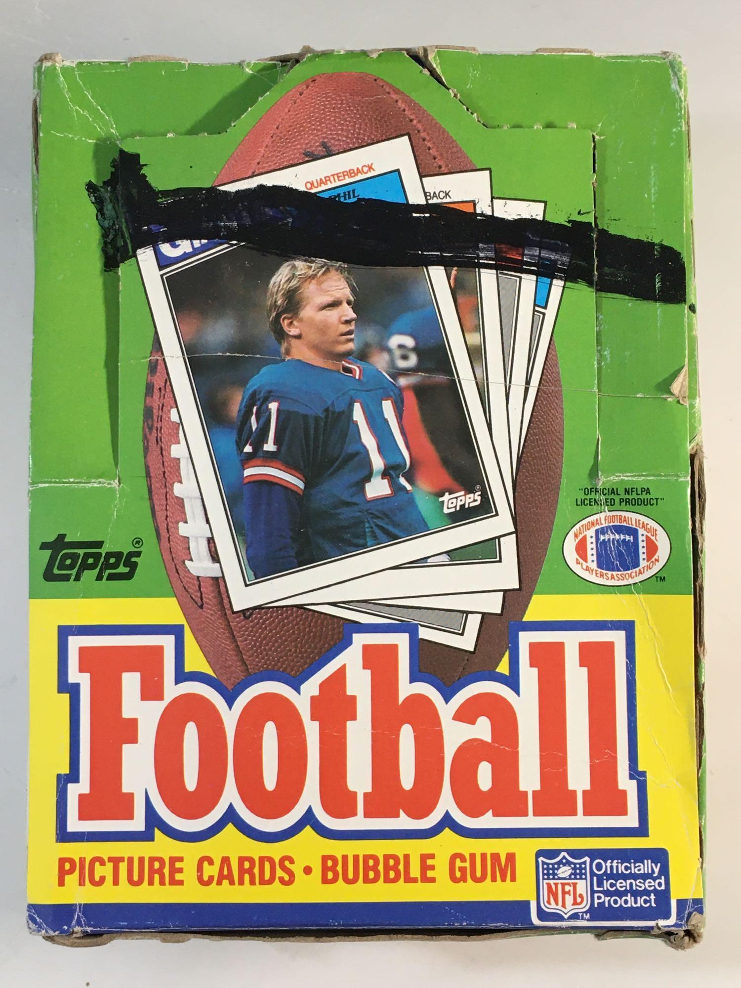 1987 Topps Football Unopened Wax Box (1 of 6)