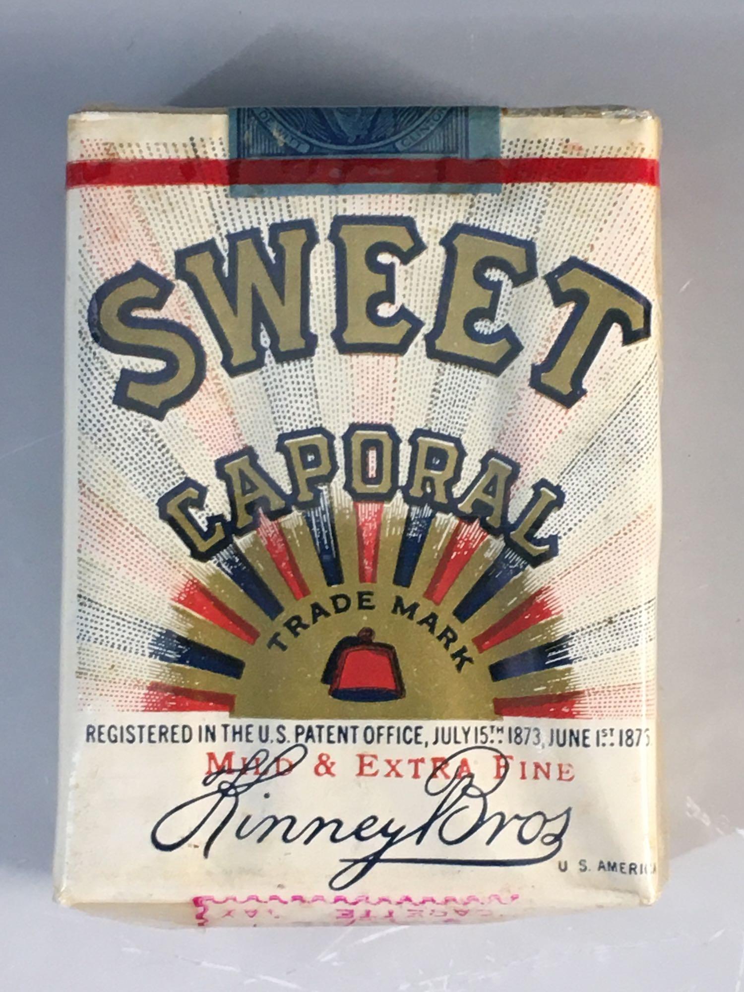 Sweet Caporal Unopened Cigarette Package (1 of 7)