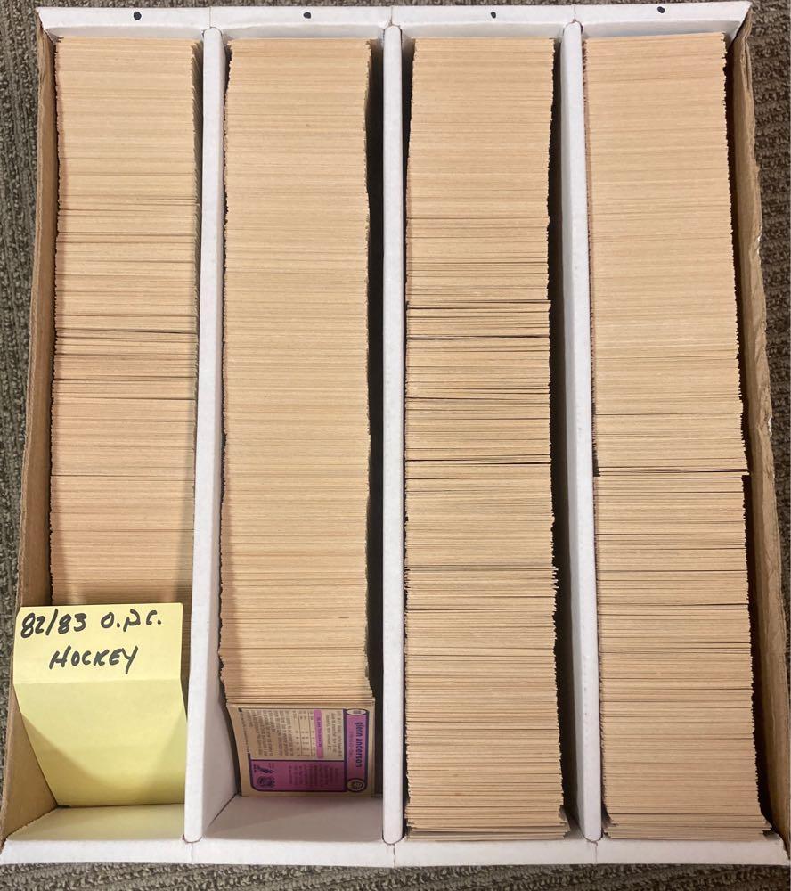 1982-83 OPC Hockey Card Collection 3,000+ (1 of 2)