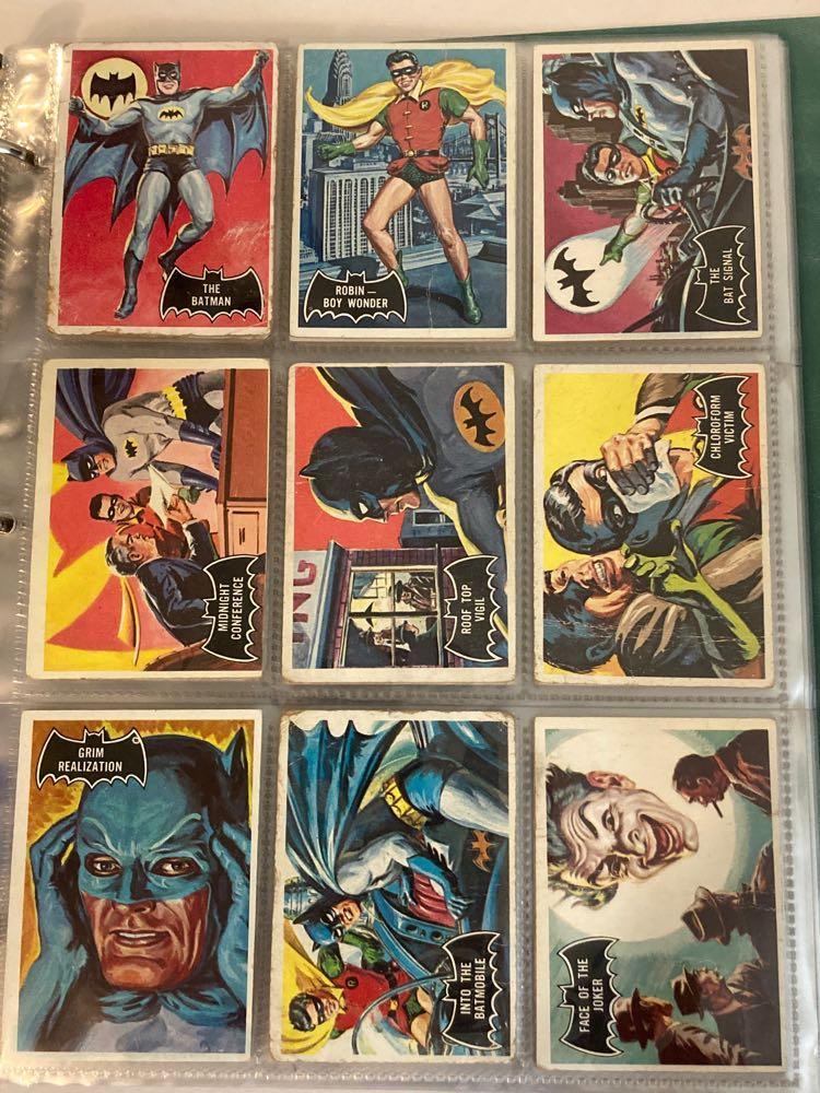 1966 Topps Batman Card Near Set + A and B Series (1 of 9)