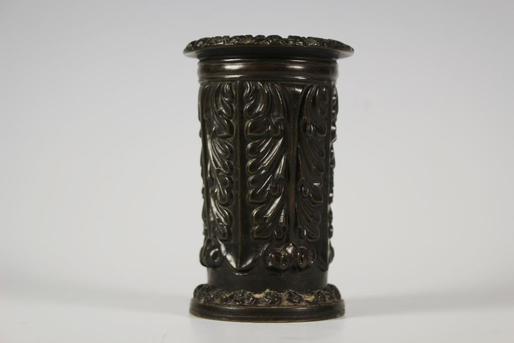 Attr. Tiffany Studios Bronze Desk Pen Holder (1 of 9)