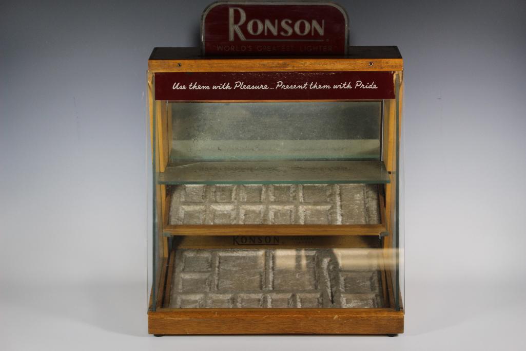 Advertising Showcase Display Ronson "World's Greatest (1 of 19)