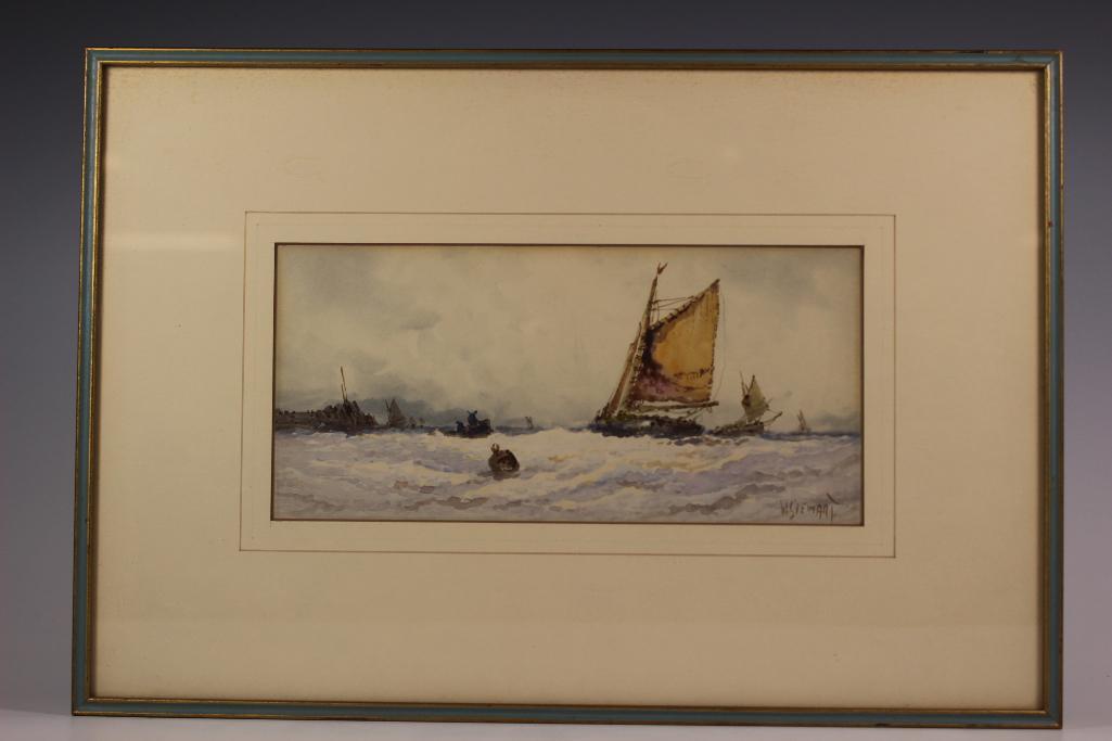 William Stewart - British Marine Watercolor (1 of 13)