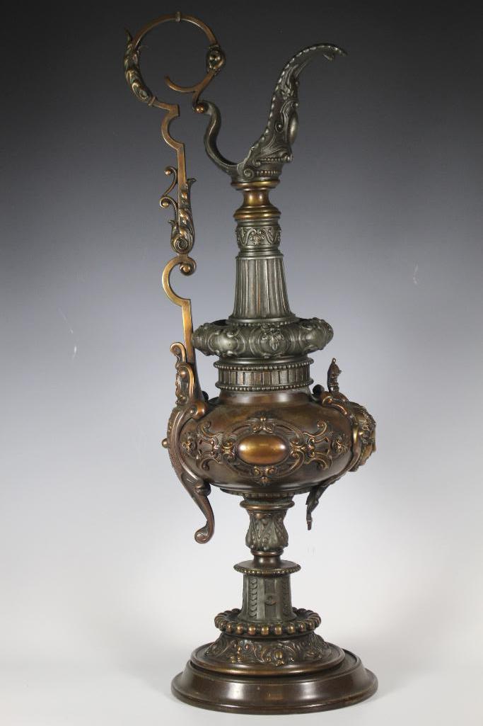 French 19th Century Mixed Metal Decorative Ewer (1 of 13)