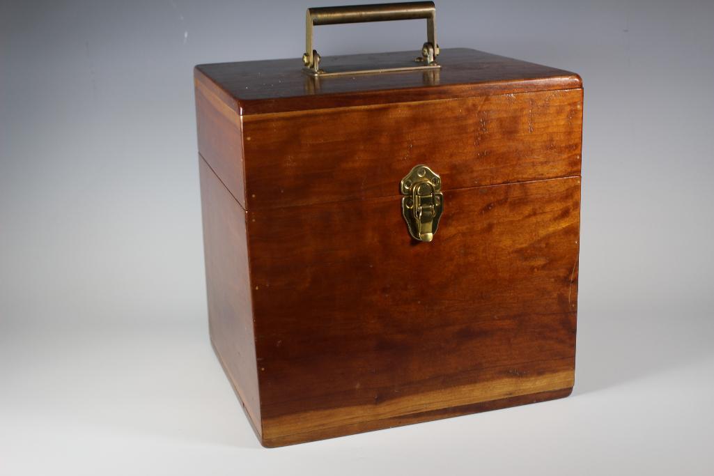 19th Century Cherry Document Box (1 of 9)