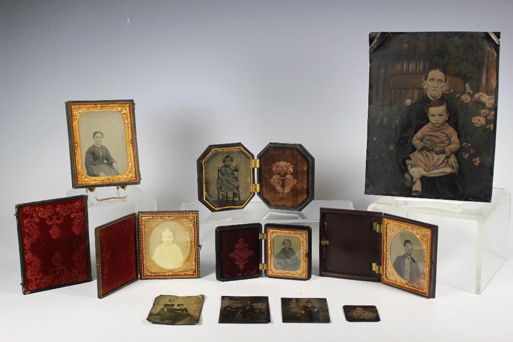 Collection of 10 Tintype Photos (1 of 19)