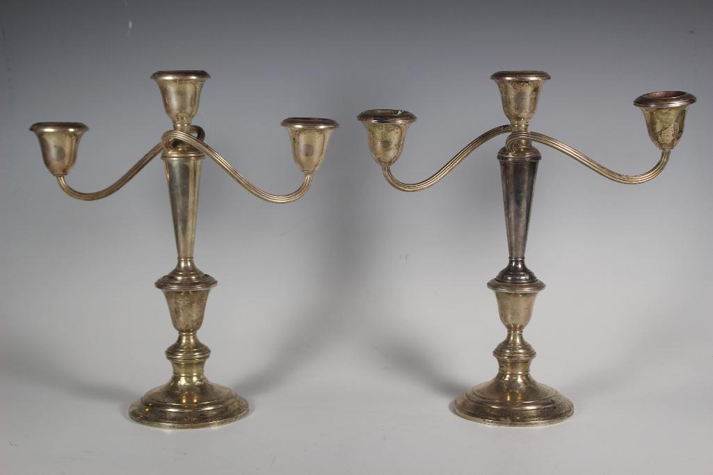 Pair of Gorham Sterling Silver Candelabras (1 of 13)