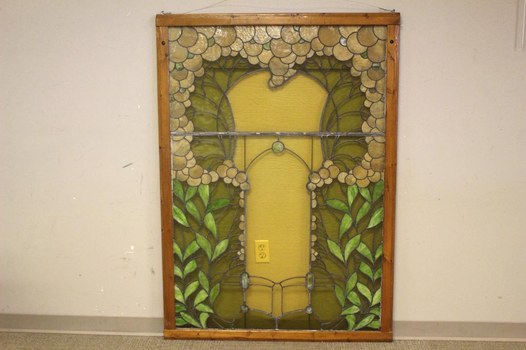 Art Nouveau Stained Glass Window (1 of 14)