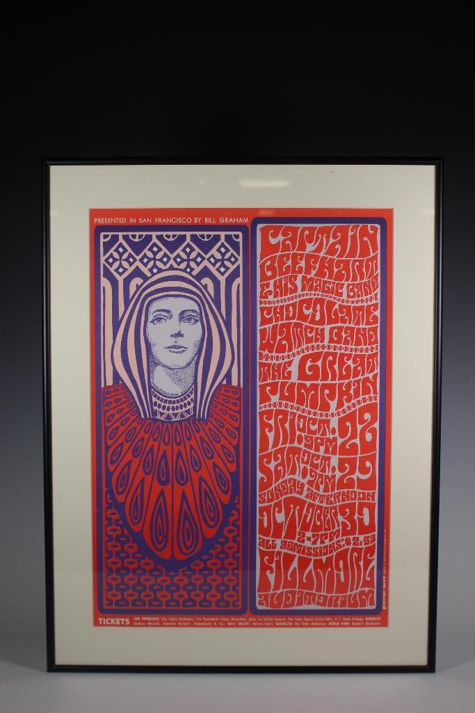 Psychedelic Bill Graham 18 Rock Concert Poster First (1 of 10)