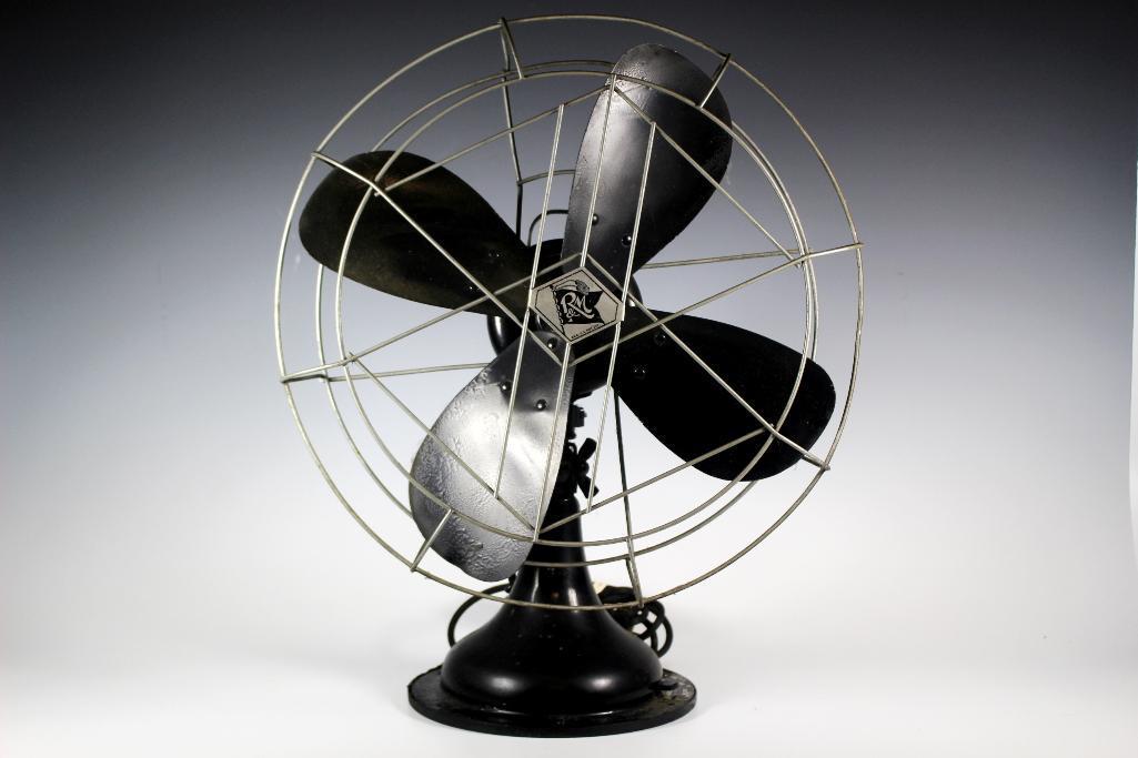 Ribbons & Myers Vintage Oscillating Electric Fan (1 of 16)