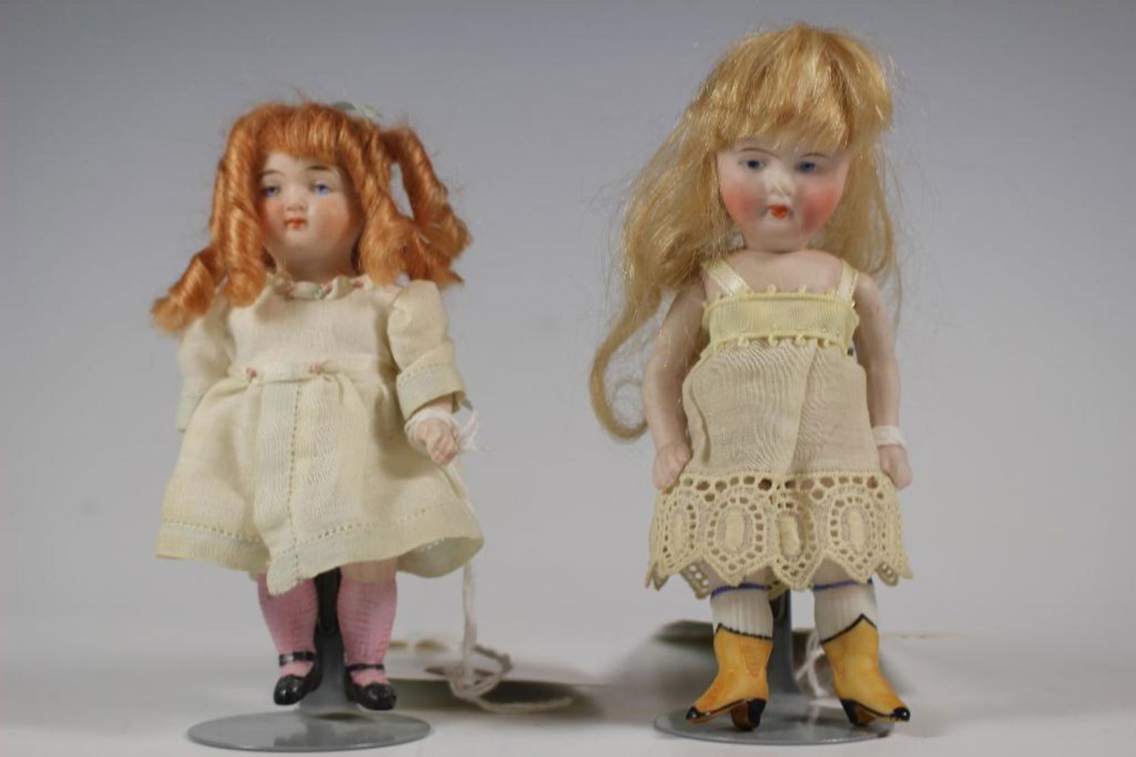 Two 5" & 4" Kestner German All Bisque (1 of 11)